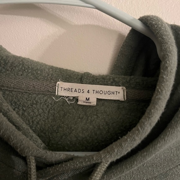 Threads 4 Thought Men's hoodie - Picture 4 of 4
